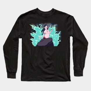 Gothic Mermaid Long Sleeve T-Shirt